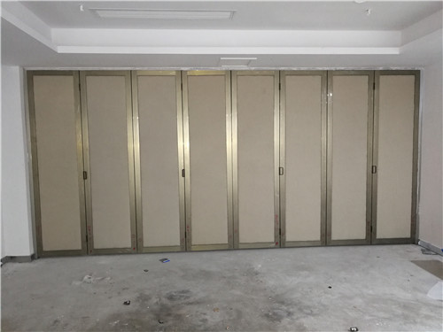 酒店包廂軟包折疊門